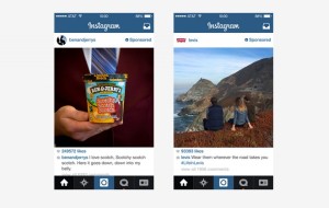 Instagram ads, mobile customer service.