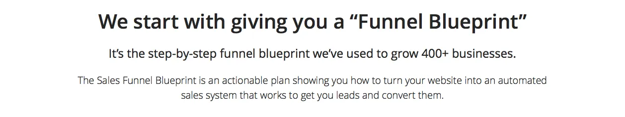 Website funnel blueprint for growth.