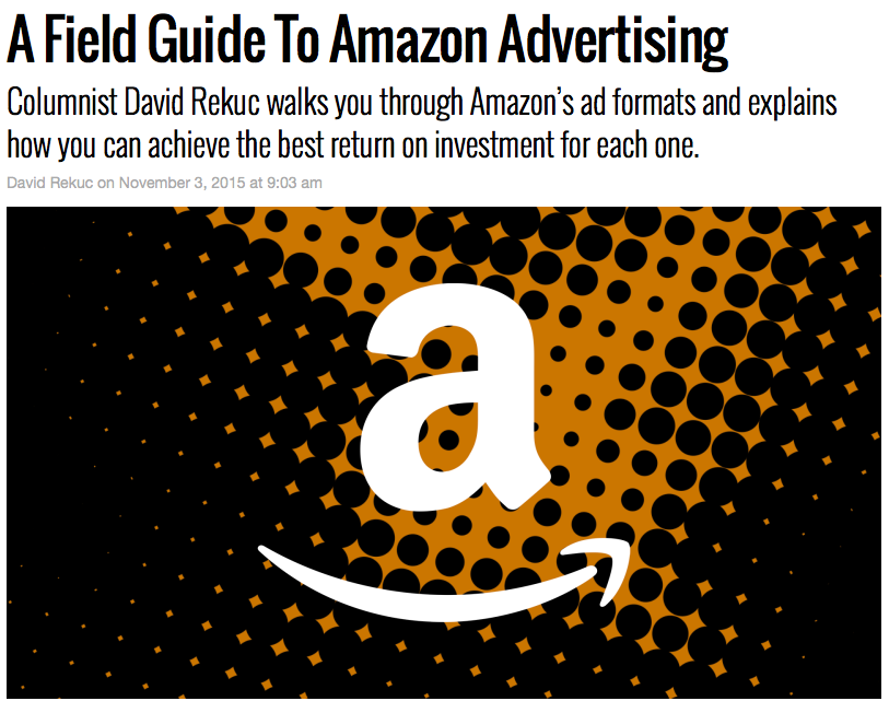 Amazon advertising guide.
