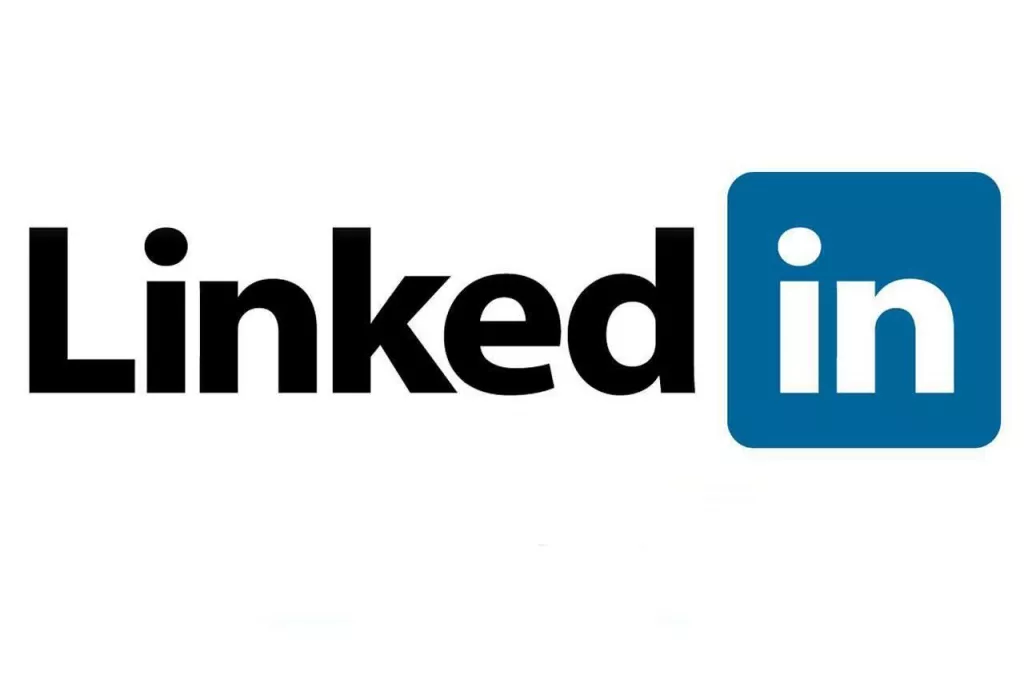 LinkedIn logo, professional networking.