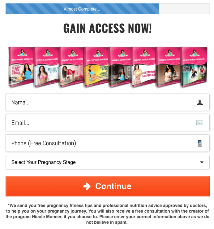 Fitness resources for pregnant women.