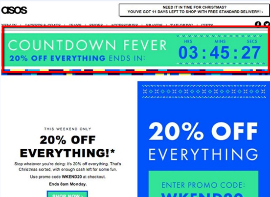 20% off everything, time limited.