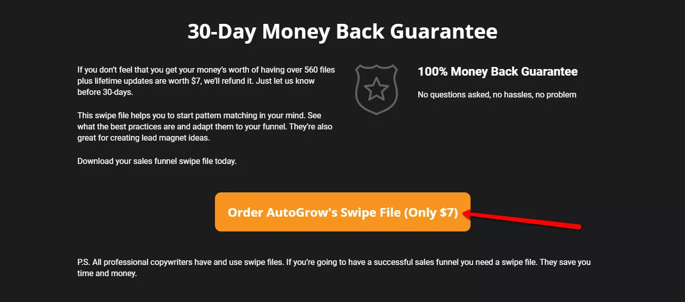 30-day money-back guarantee.