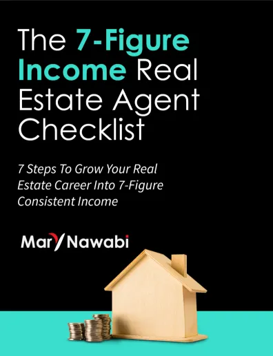 7-figure income checklist for real estate agents.