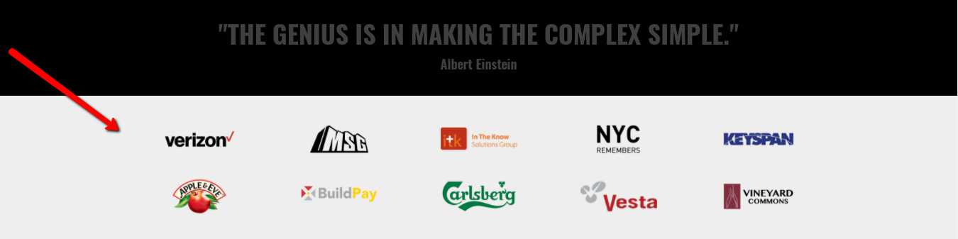 Logos of partner companies.