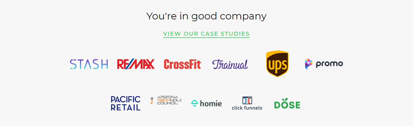 Case studies of successful companies.