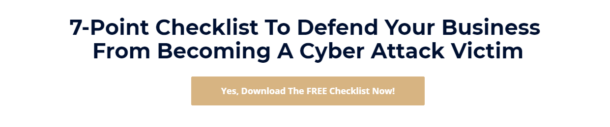 Free cyber attack checklist.