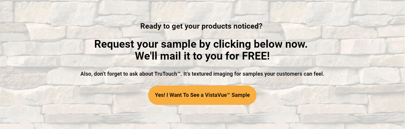 Free product sample request.