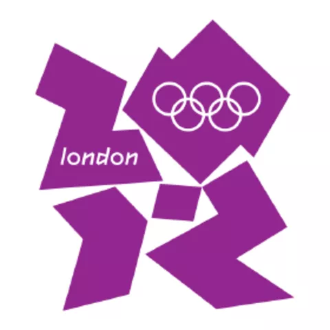 Controversial 2012 London Olympics logo.