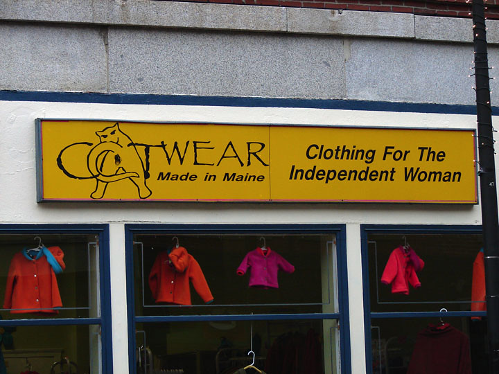 Storefront for Catwear.