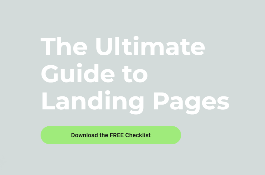 Landing page customization guide.