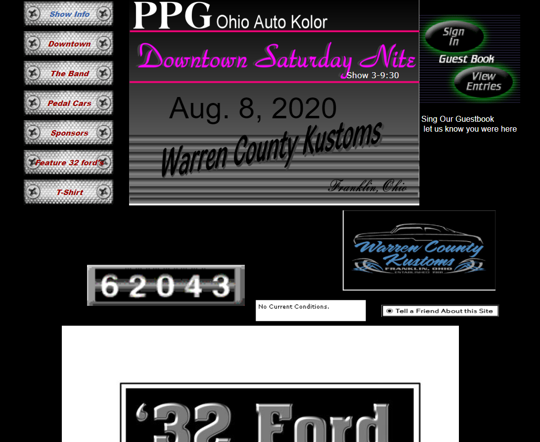 Landing page cluttered, hard to read.
