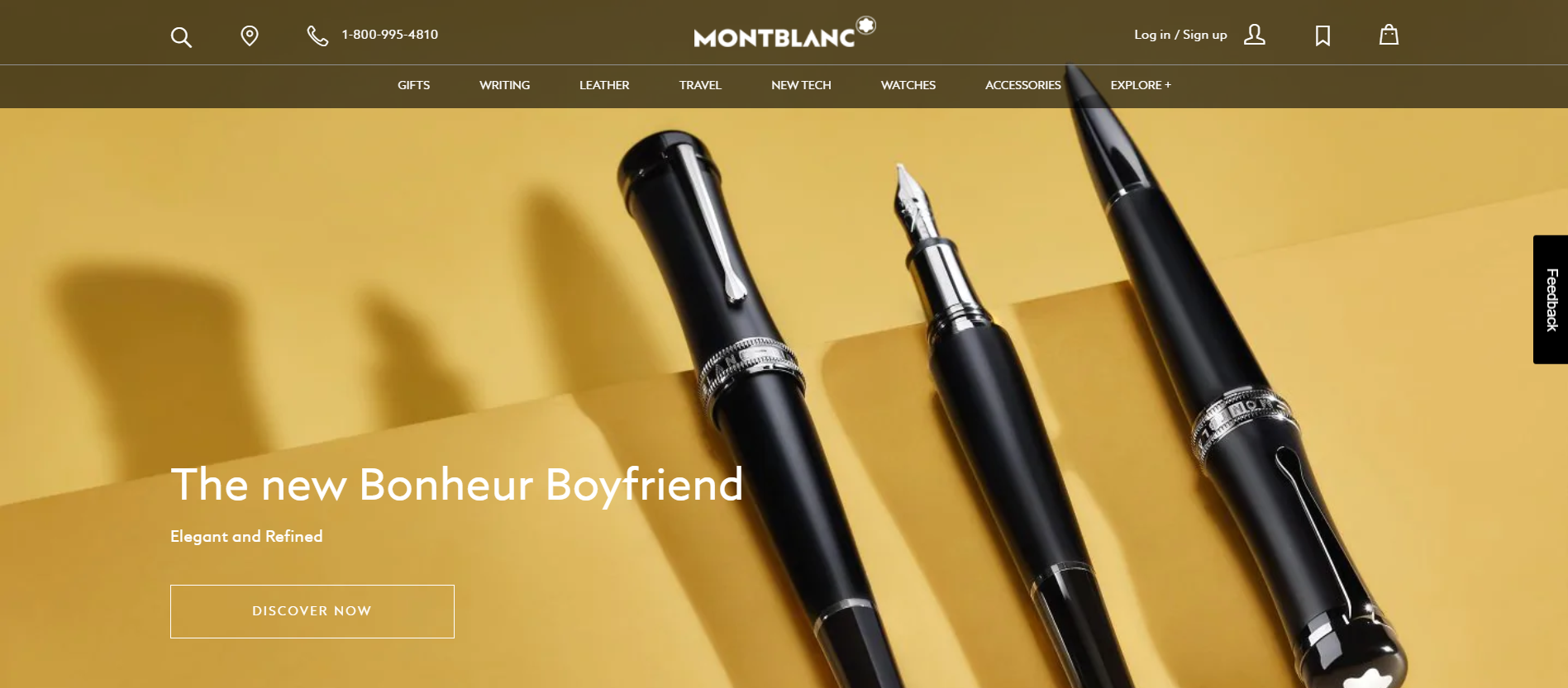 Luxury pens, black and silver.