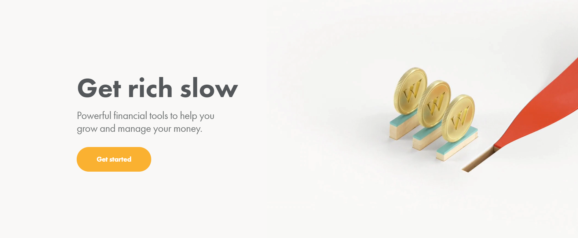 Gold coins, growth, financial tools.