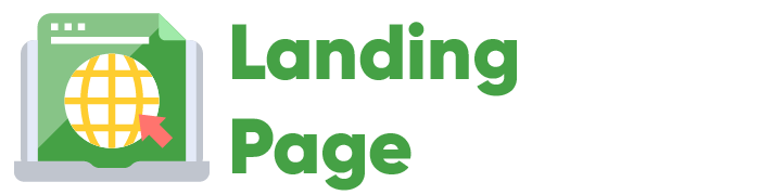 Landing page for lead magnets.