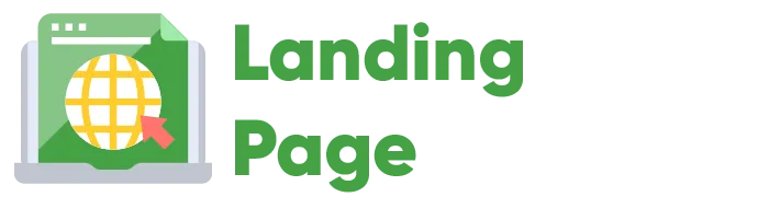 Landing page for lead magnets.