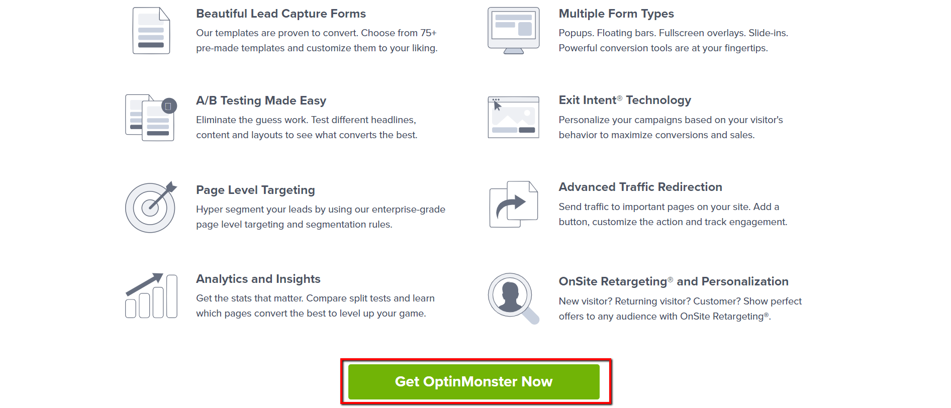 Get OptinMonster now for conversions.