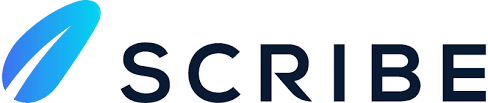 Scribe logo, writing service.