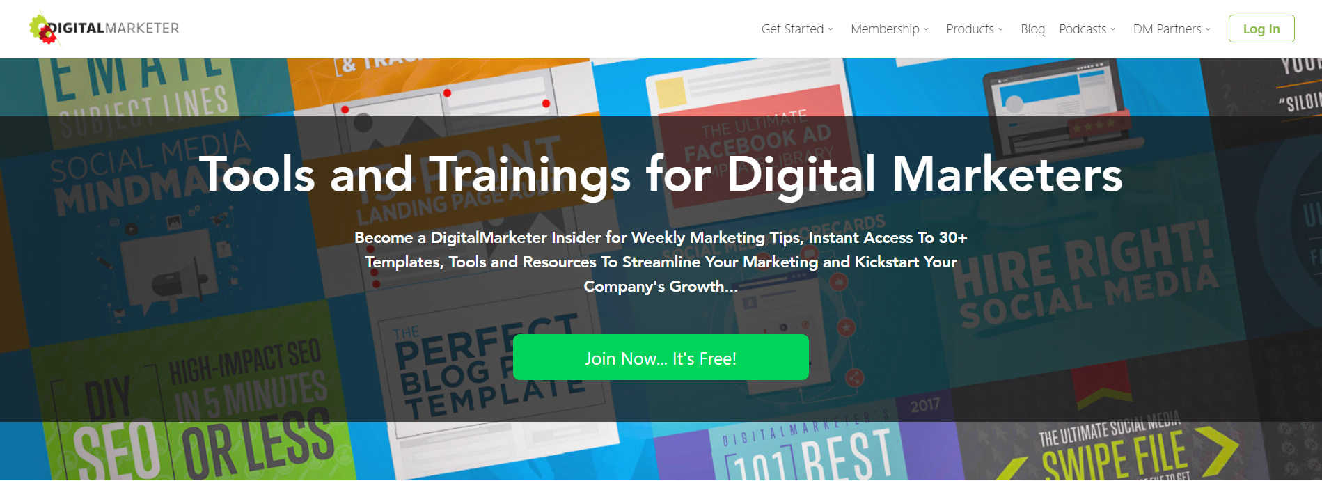 Free digital marketing training resources.