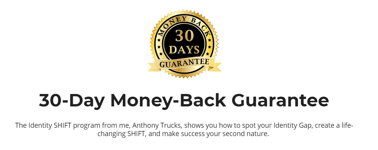 30-day money-back guarantee.