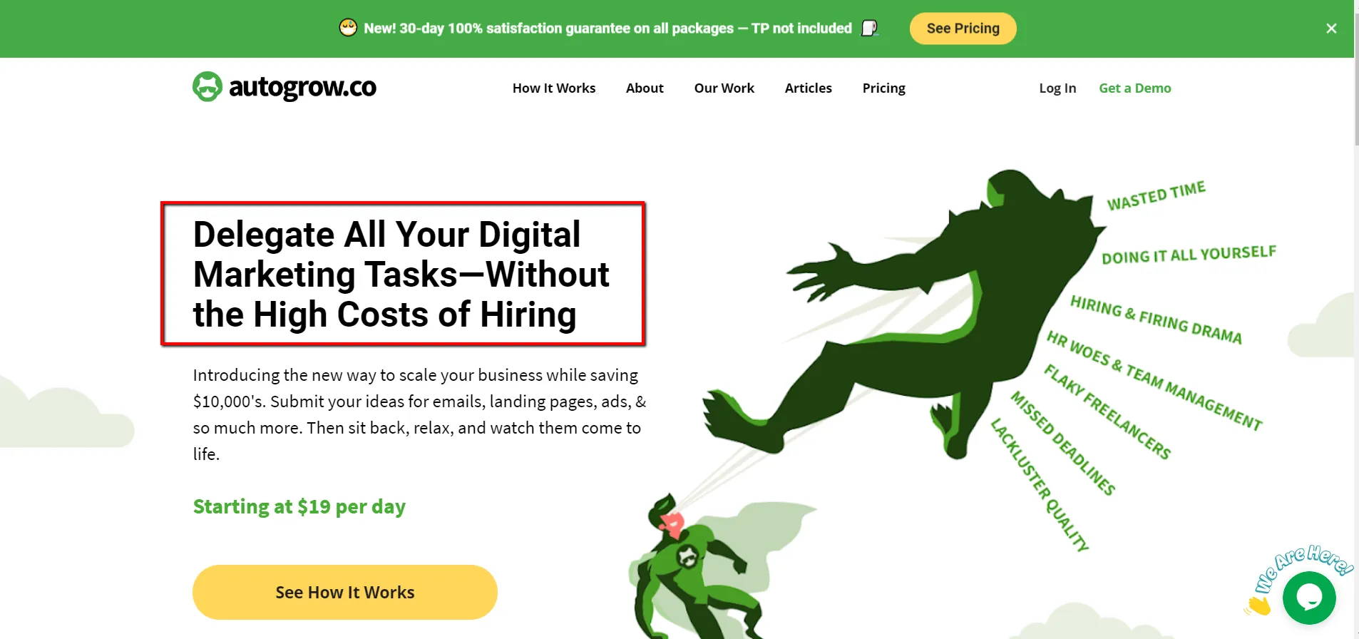 Delegating tasks vs. doing them yourself.