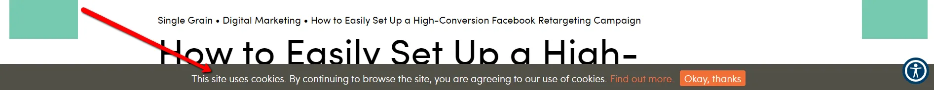 How to set up Facebook retargeting.