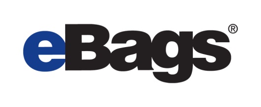 eBags logo, online retailer.