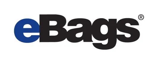 eBags logo, online retailer.