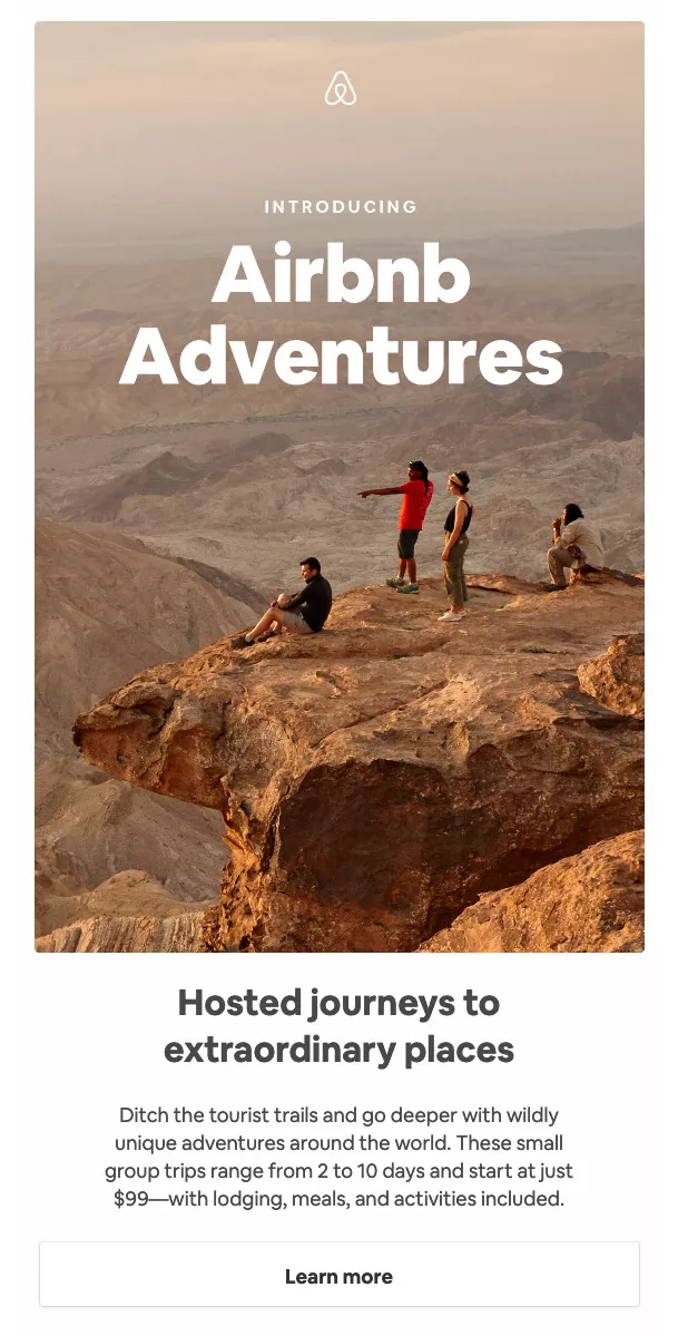 People on a rocky vista.