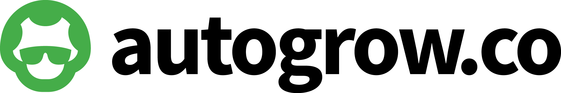Green stylized face icon.