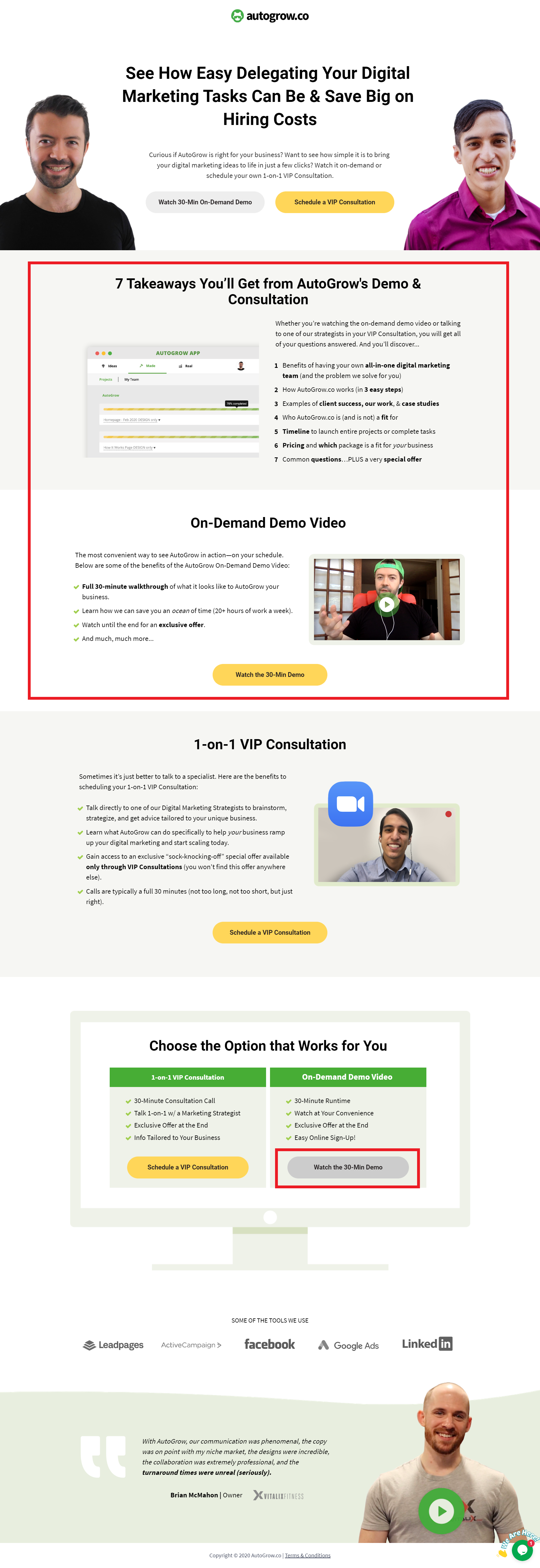Watch 30-minute demo, save on hiring.