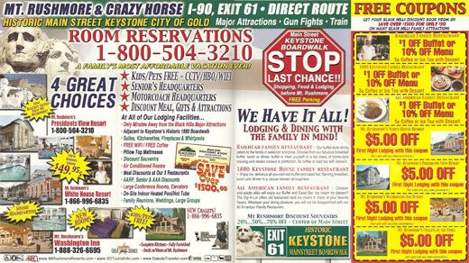 Family travel guide, coupons, lodging.
