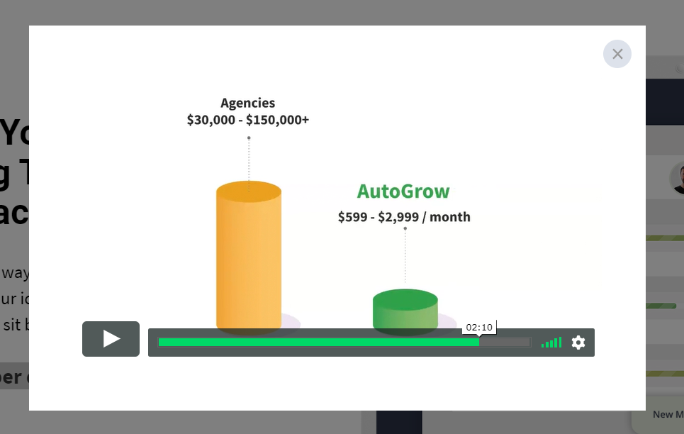 Video demo of AutoGrow.