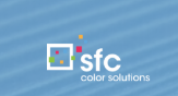 SFC Color Solutions logo, example.
