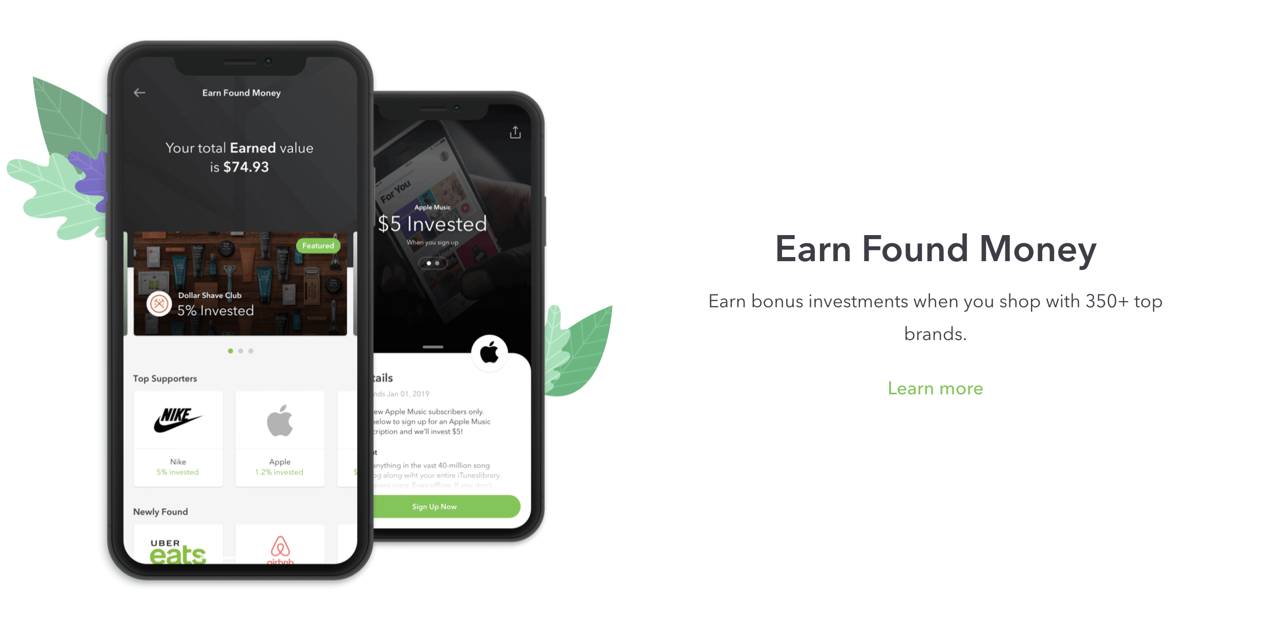 App icon for earning money.