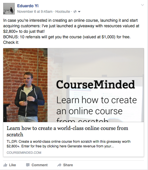 Online course giveaway, $2800+ resources.