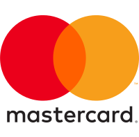 MasterCard logo, red and orange circles.