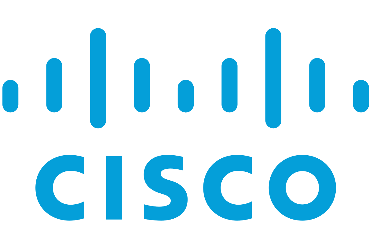 Cisco logo, technology company.