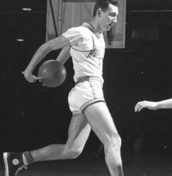 Retro Converse basketball player.