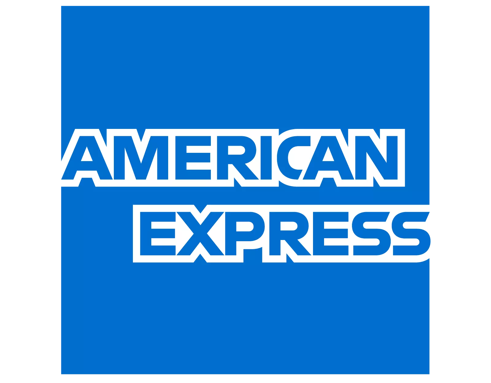 American Express logo.