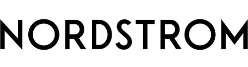 Nordstrom logo, brand name.