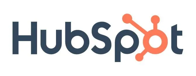 HubSpot logo. Marketing solution.