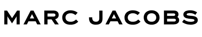 Marc Jacobs logo. Fashion brand.