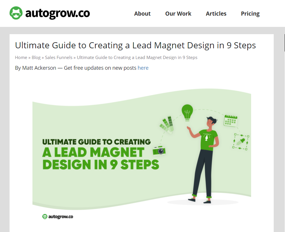 Lead magnet design guide, 9 steps.