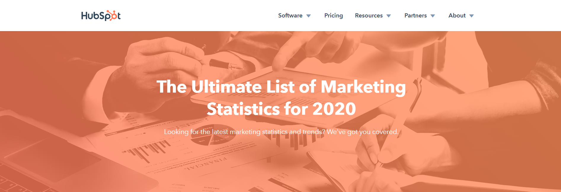 Marketing stats for 2020.