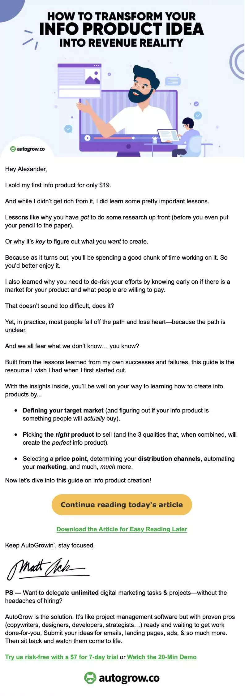 Info product creation guide. Target market & sales.