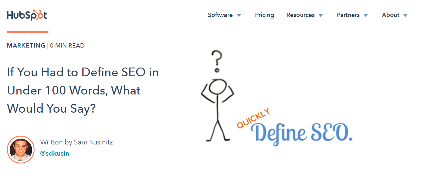 SEO definition, under 100 words.
