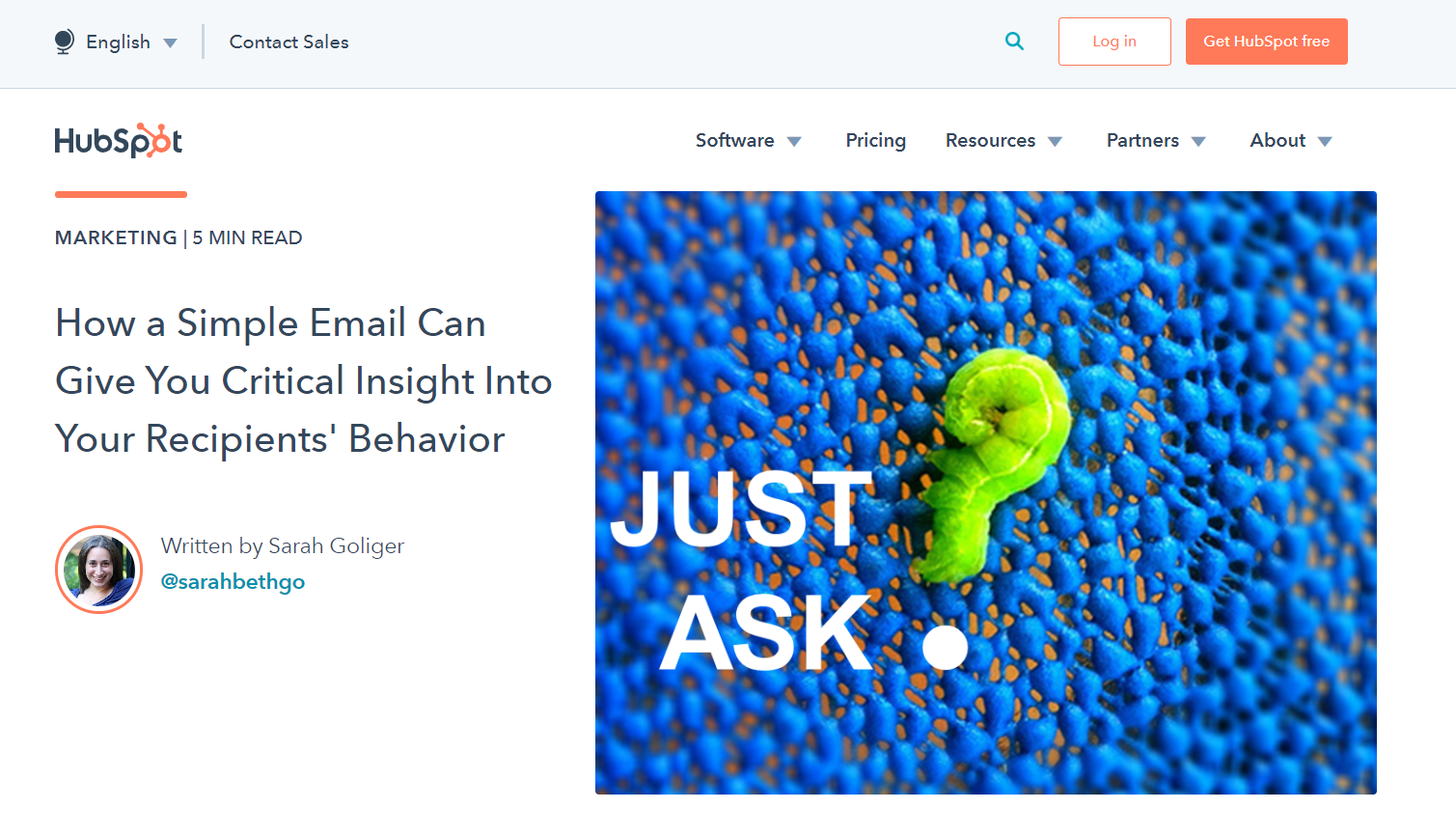 Email marketing insight, simple survey feedback.
