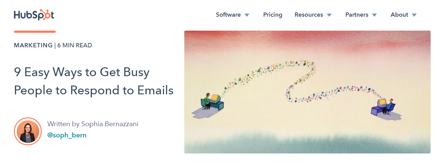 Email response tips for busy people.