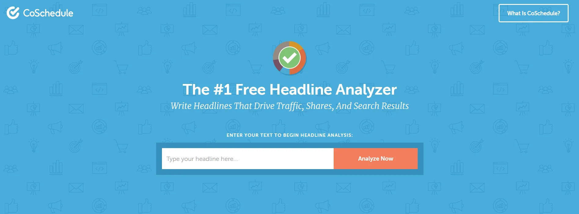 Free headline analyzer tool.